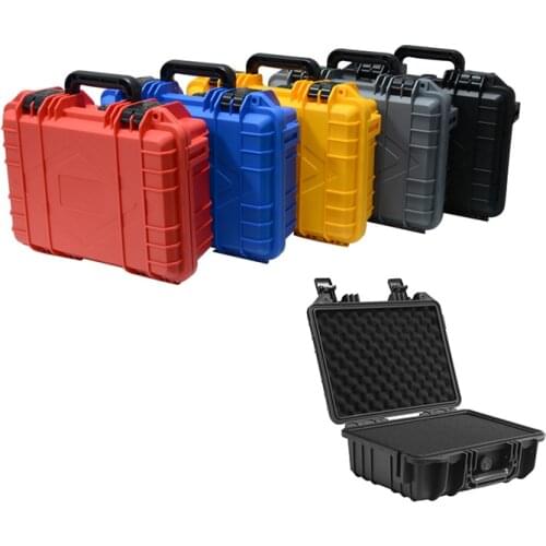 Portable Tool Case Protective Safety Instrument Box Waterproof Plastic Tool Box Impact Resistant Safety Case Equipment Box