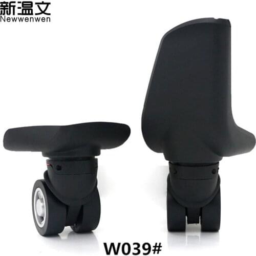 Rubber Trolley Luggage Travel Repair Suitcase Parts Accessories Wheels Spinner Replacement Luggage wheels for suitcases W039