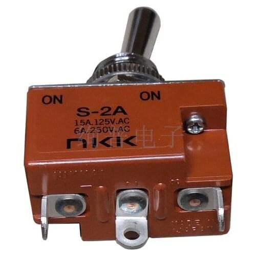 S-2A S2A small capacity switch 3 pin 2 gear NKK toggle switch