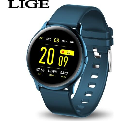 LIGE Sports Watch Activity Smart Bracelet IP67 Waterproof Fitness Tracker Heart Rate Blood Pressure Monitor Pedometer fit bit