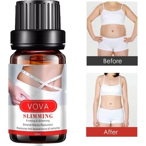 VOVA Body Slimming Essential Oil Lose Weight Slimming Cellulite Massage Moisturizing Promote Fat Burn Thin Waist Body Care 30ml