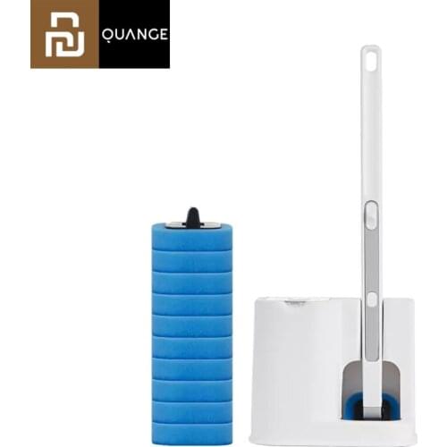 Youpin Quange Disposable Toilet Brush Set Wall-mounted Installation Throw Away Immediately NoDetergent Healthy and Antibacterial