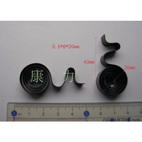 Factory custom carbon brush spring, electrode spring