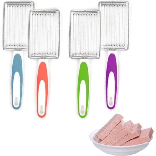 1 Piece of Fruit and Vegetable Cutting Knife Onion Tomato Knife Cutting Safety Auxiliary Rack Stainless Steel Kitchen Tool