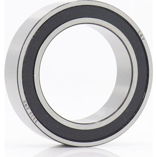 63805 Hybrid Ceramic Bearing 25*37*10 mm 1 PC Double Row Sealed Angular Contact Si3N4 Ball Bearings 3805 RS 3805-2RS