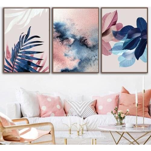 Abstract art Leaves 5d mosaic DIY Diamond Painting full square&round diamond Embroidery Diamond cross stitch needlework