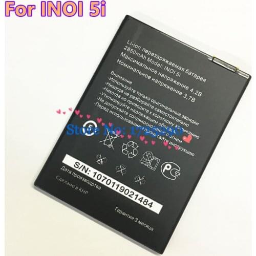 Original NEW 2850mAh inoi 5i Battery For INOI 5I Lite INOI5 Lite Phone New Production High Quality Battery