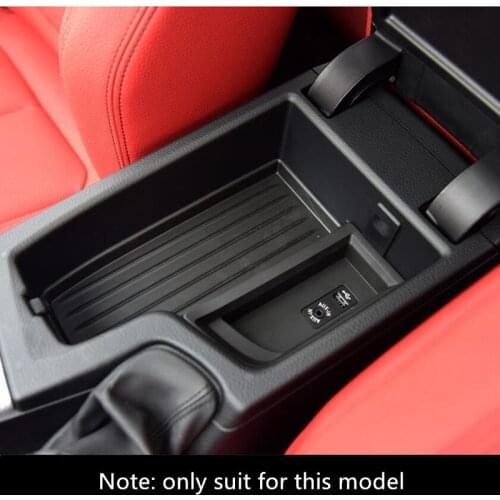 Car ABS Styling Central Armrest Box Storage Box Trim For BMW 3 Series F30 2013-17 Interior Accessories Modified