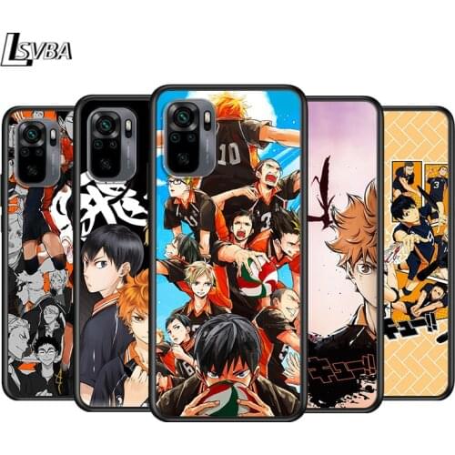 Hot Anime Haikyuu Volleyball Boy For Xiaomi Redmi Note 10S 10 9T 9S 9 8T 8 7S 7 6 5A 5 Pro Max Phone Case