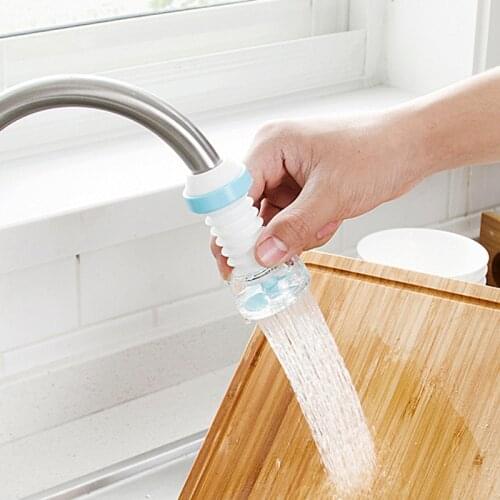 Home Kitchen Sink Water Faucet Tap Filter Water Cleaning Kitchen Accessories Water Saving Rotatable Bubbler Universal Extender