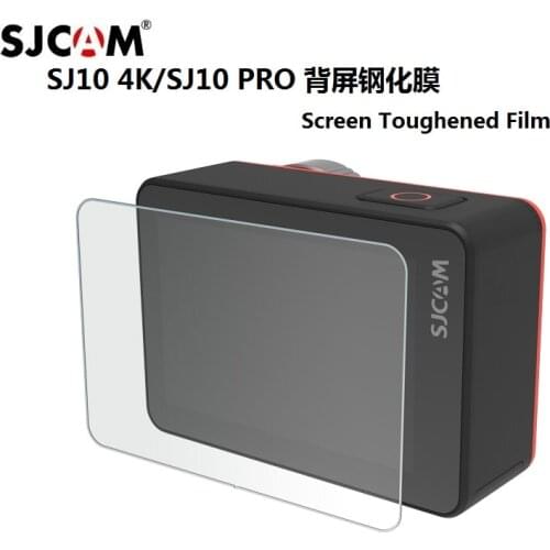 Clownfish Display/Lens Tempered glass Protective Film For SJCAM SJ10 pro 4K Glass Film Screen Protection Cover