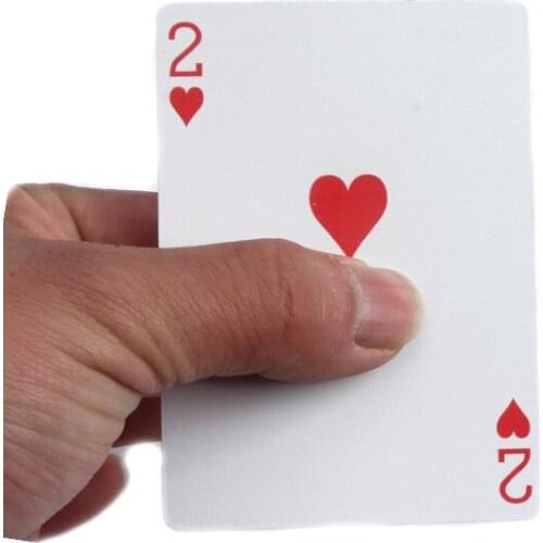 1 Pcs Original Special Playing Card Poker Magic Tricks Moving Heart 2 Close Up Stage Props Illusion Accessary Magician