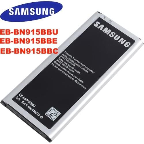 Original Samsung Battery EB-BN915BBE For Galaxy Note Edge N9150 N915S G9006V SM-N915G N915K N915L N915FY N915D N915F NFC 3000mAh