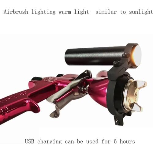 ATPRO Lighting Lamp For SATA Devilbiss Iwata Spray Gun Car Paint Spray Painting Working At Night USB Charging