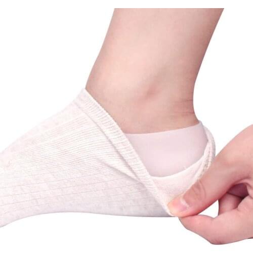 1 Pair Increase Pads Invisible Height For Shoes Men Shoe Cushion Pad Increased Bionic Inserts Lift Multifunctional Gel Wome F9Y8