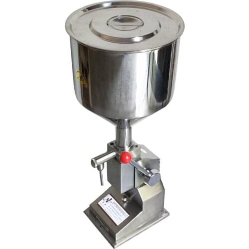 Manual filling machine, paste and liquid dual-purpose filling machine, small hand pressure filling machine