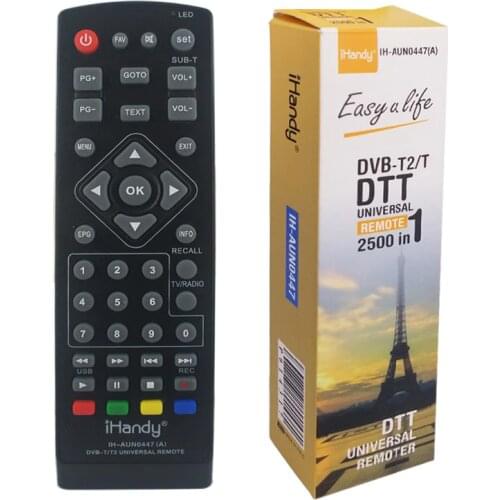 AUN0447 UNIVERSAL DVB-T2 DTT 2800 in 1 REMOTE CONTROL HOT SALE in South Africa / South Eastern Asia market