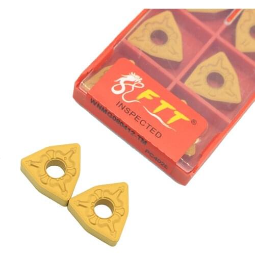 High quality WNMG080412 TM PC4025 insert carbide tool metal External turning tool CNC Original External Turning blade lathe tool