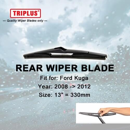 Rear Wiper Blade for Ford Kuga (2008-2012) 1pc 13" 330mm,Car Rear Windscreen Wipers,Back Window Windshield Wiper Blades