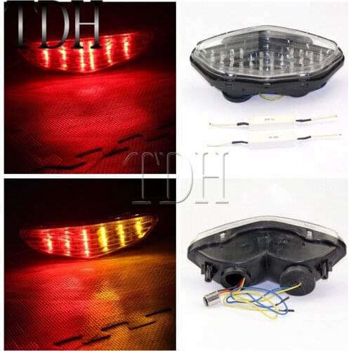 Rear LED Tail Light Brake Turn Signal Lamp for Suzuki V-Storm DL 650 1000 2003-2008 Motorcycle Taillight Indicator Light