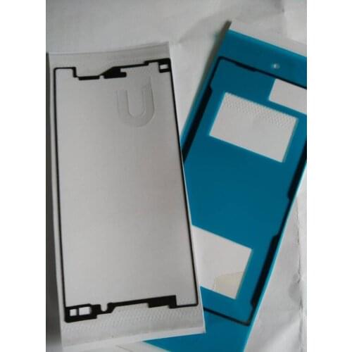 10 Sets=20PCS Front+Back Adhesive Glue Tape Sticker For Sony Xperia Z5 Mini LCD Housing Frame Plate Back Battery Cover Stickers