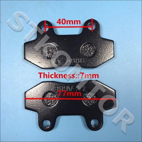 2 Sets 4PCS Jianshe 250CC JS250 ATV Quad Front Left and Right Brake Pads