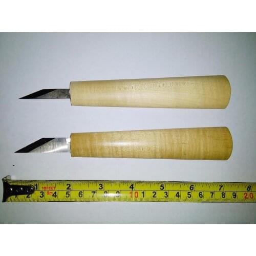 2 PCs Violin Caring Knives Luthier tools