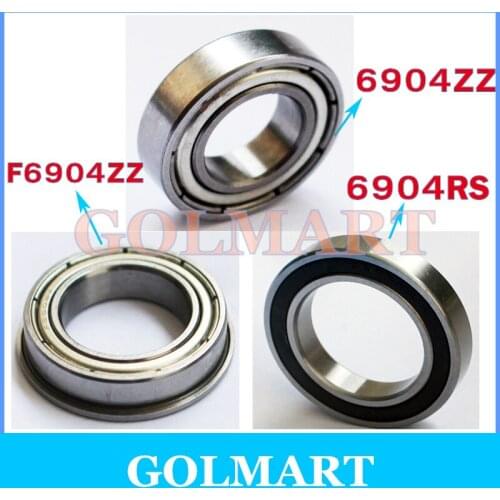 20PCS miniature flanged flanged bearing F6904 61904ZZ F6904ZZ F6904ZZ/Z1 20*37*9 mm 6904ZZ ball bearing