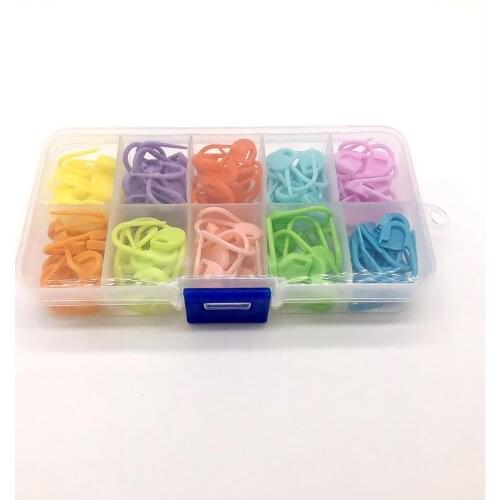 200set 120Pcs/Lot 22mm Colorful Plastic Safty Pins Sweater Mark Buckle Needle Knit DIY Weaving Tools sport toy