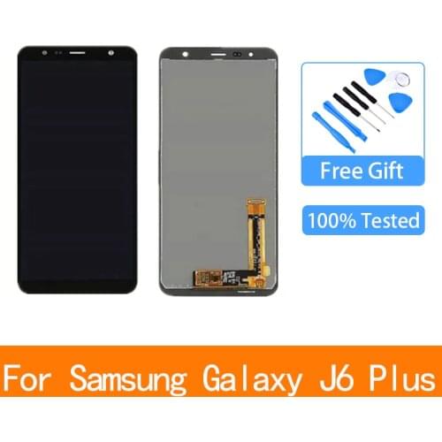 6.0'' Original For Samsung Galaxy J6 Plus LCD Display Touch Screen Digitizer For Samsung J6 Plus J610 SM-J610F Display