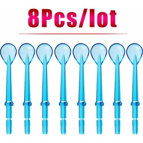 8pcs Oral Hygiene Cleaner Replacement for waterpik WP-100 WP-450 WP-250 WP-300 WP-660 WP-900