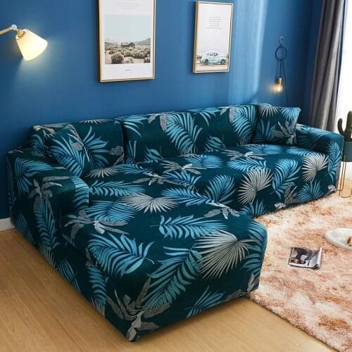 Floral Pattern Sofa Cover 1/2/3/4 Seat All-inclusive Home Couch Cover Anti-slip Elastic Sofa Furniture Protective Cover