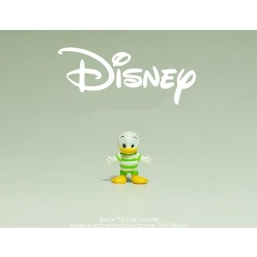 Disney Donald Duck Childhood 1.5cm Action Figure Anime Mini doll Decoration PVC Collection Figurine Toys model for children gift