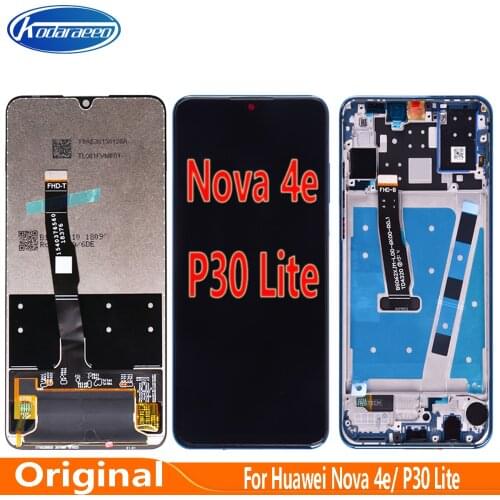 Replacement Display 6.15"For Huawei P30 Lite LCD Touch Screen Digitizer Assembly MAR-L22B MAR-LX1M MAR-L01A
