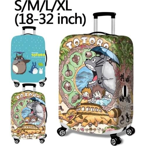 Elastic luggage protective cover travel case cover trolley case leather case cover 18-32 inch thick wear-resistant