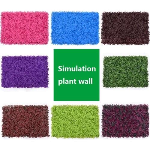 Artificial Plant Flower Milan Grass Wall Background Wall Fake Lawn Wedding Decoration Home Decor Accessories Plant Simulation