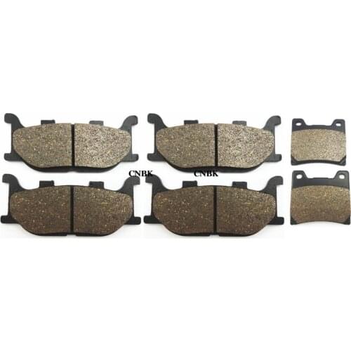 F+R Brake Pad Set for YAMAHA 1100 XVS Dragstar XVS1100 2000 2001 2002 2003 2004 2005 2006 2007 1999 - 2008 Front Rear