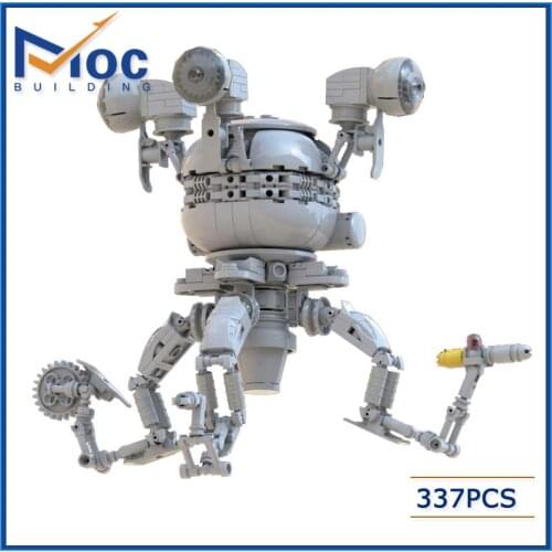 MOC-24137 Mr. handy radiation MOC building block model 76 Series modular robot DIY set childrens toy gift