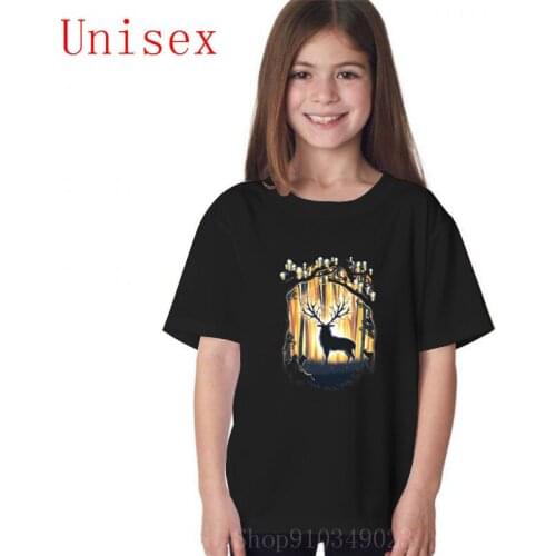 Deer God Please Save Our Forest kids clothes boys tops for girls boys clothes teen girls clothing high quality
