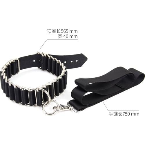 Sexy Handcuffs Collar Adult Games Fetish Flirting Sex Bondage Rope Slave Sex Toys For Woman Couples Gay Erotic Accessories