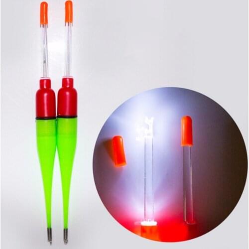 Fishing Float LED Electric Float Light + Battery Deep Water Float Fishing Tackle Bobber Fishing Gear With electrons