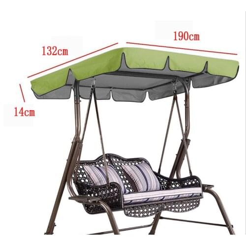 Swing Ceiling Cover Garden Courtyard Waterproof Polyester Taffeta Outdoor Dustproof