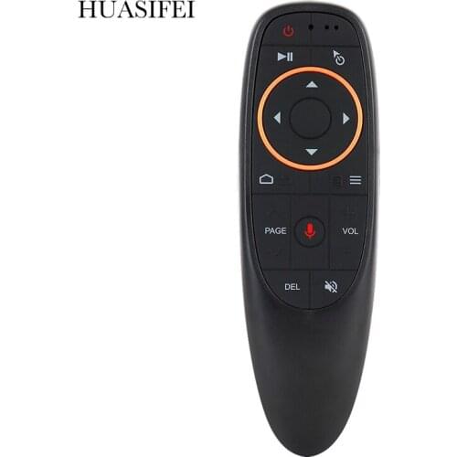 2.4GHz Fly Air Mouse G10S Smart Voice Remote Control RF Gyroscope Backlit Wireless Air Mouse G10S PRO For Android TV Box