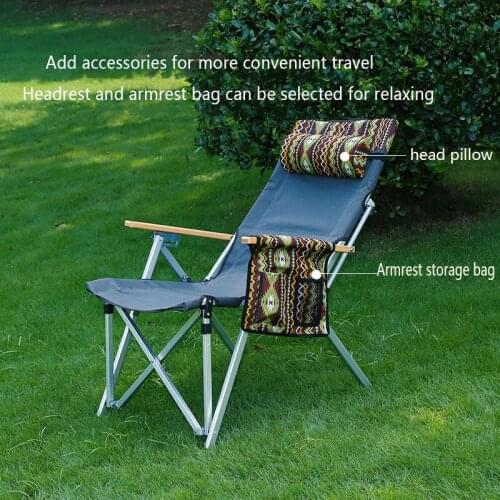 Sun Lounger Reclining Folding Beach Picnic Chair Travel Furniture Loungers For Garden Pool Loungers Portable And Multifunctional