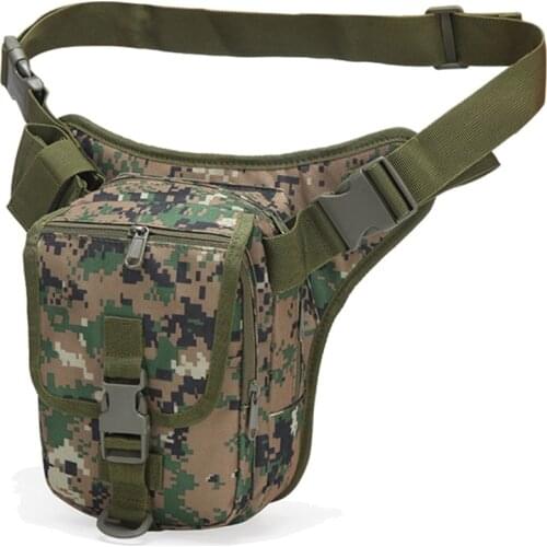 Sport Tactical Leg Bag Men Belt Bags Outdoor Cycling Camping Waist Pack Army Tool Pouch Hanging for Cellphone Man Drop Pockets