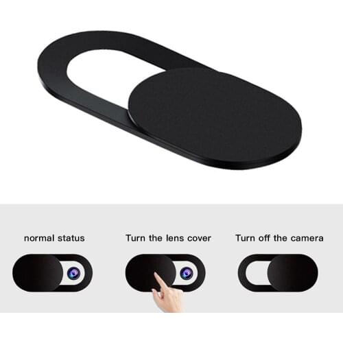 WebCam Cover Shutter Magnet Slider Plastic for iPhone PC Laptops Mobile Phone Camera Lens Cover Privacy Sticker For Universal