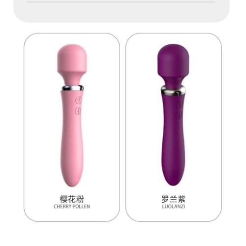 Wireless Dildos AV Vibrator Magic Wand for Women Clitoris Stimulator USB Rechargeable Massager Sex Toys for Muscle Adults S0790