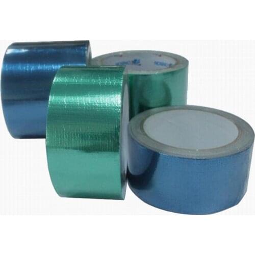 Waterproof Tent Fabric or Double Sides Strong Adhesive Tape oil Wear Resistant Tarpaulin Repair mend 0.24mm thick -10'C - 70'C