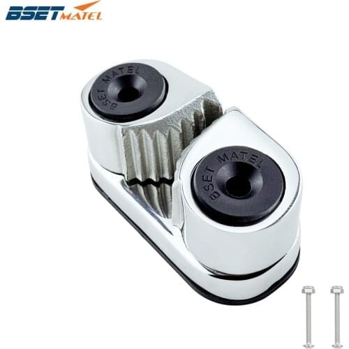 316 Stainless Steel 2 Row Matic Ball Bearing Cam Cleat Pilates Equipment Marine Boat Fast Entry Rope Wire Fairlead Sailing