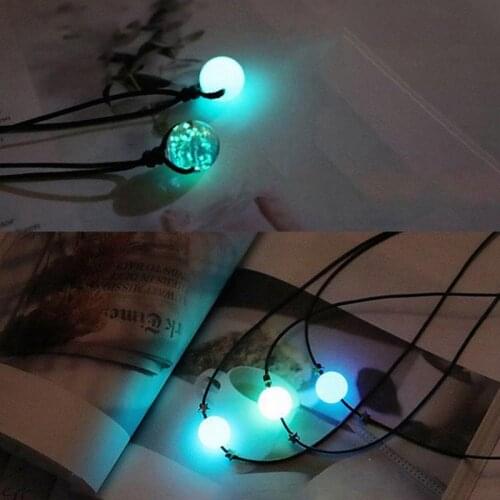 Luminous Pendant Bracelet Lovers' Glow Bracelet In The Dark Night Light Bracelet Bead Chain For Women Men Jewelry